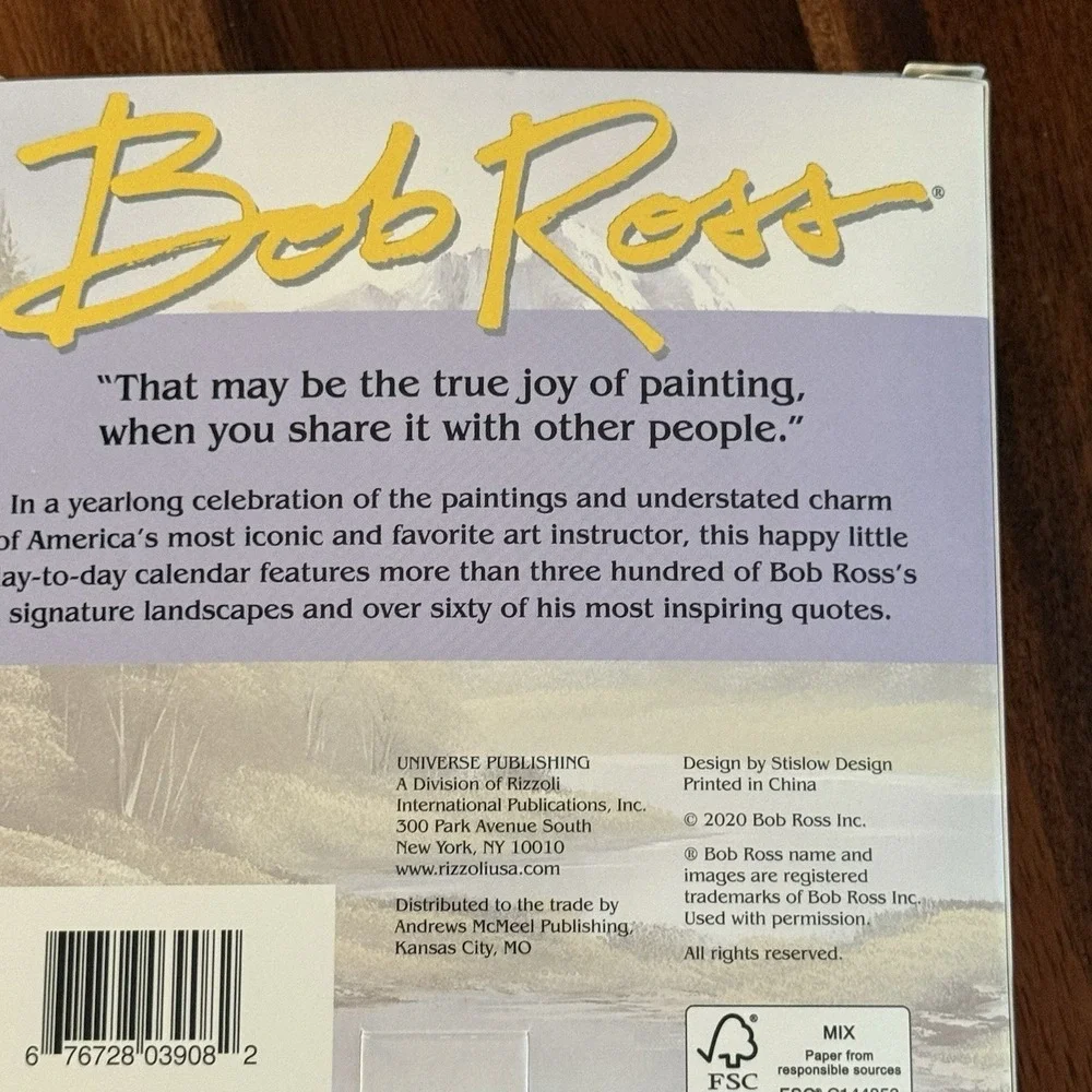 The Unbranded Brand bob ross
